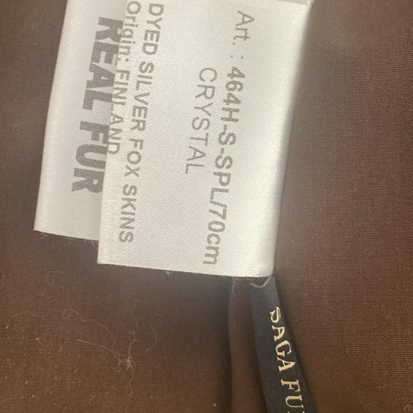 Silver fox fur jacket - Picture 5 of 10